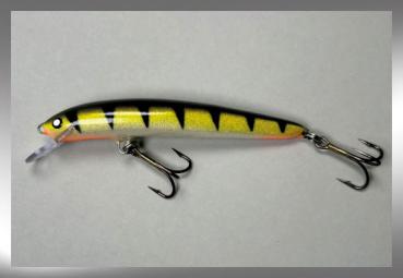 Nils Master INVINCIBLE Floating Wobbler, Größe: 12 cm, Farbe: 183 Yellow Glitter Perch, Gewicht: 24 Gramm